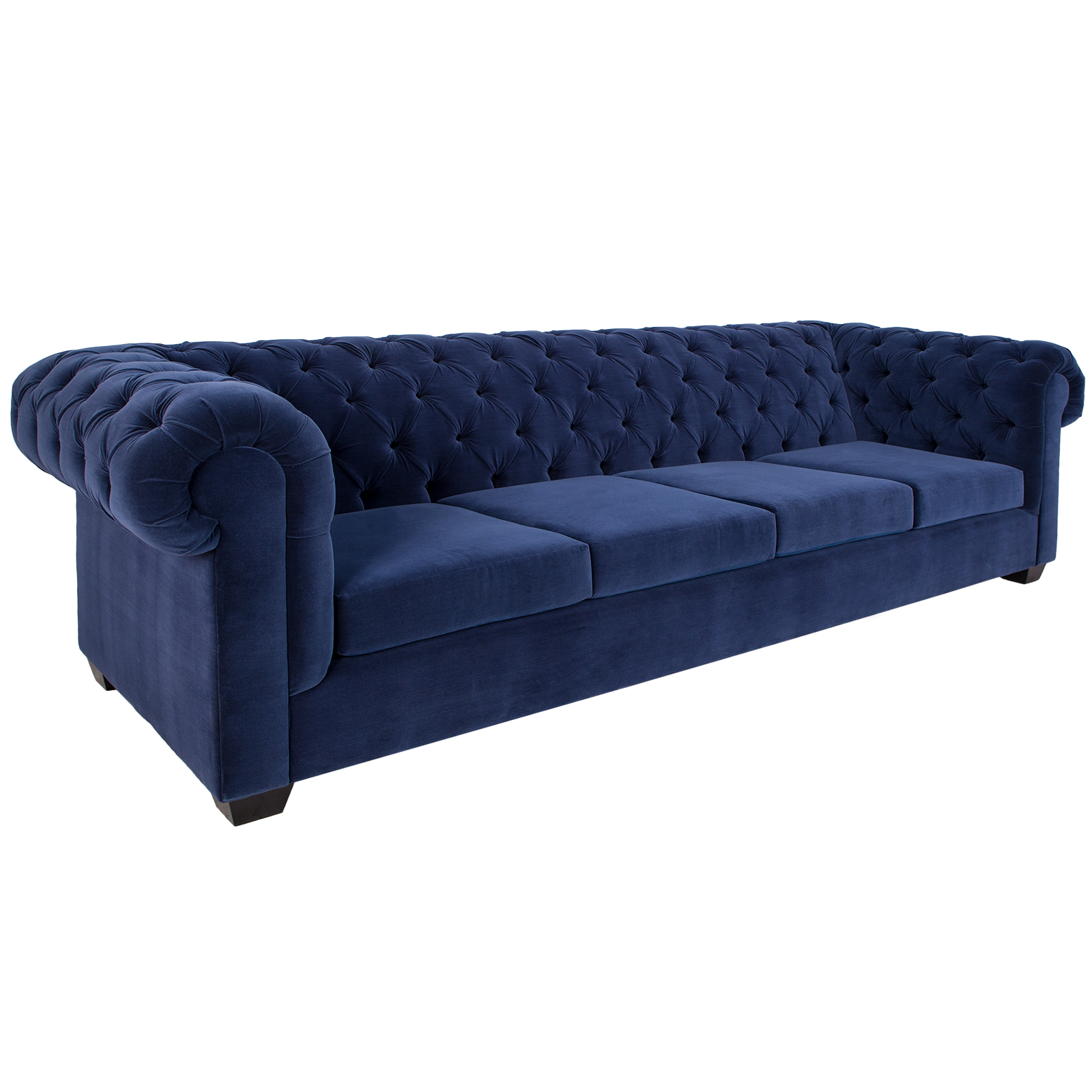 Blue Chesterfield Sofa Rentals Event Furniture Rental