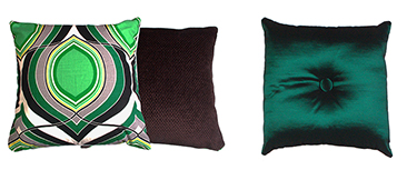 Abella and Emerald Pillows