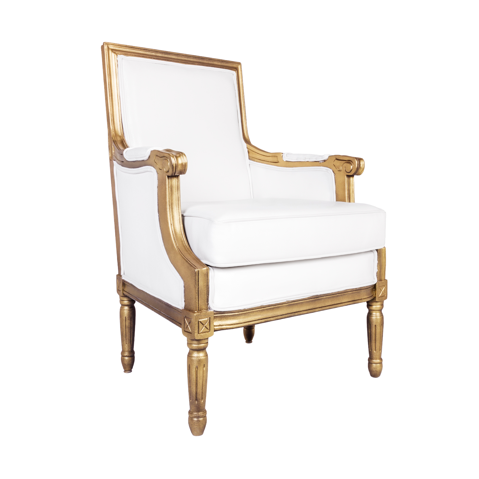 gold chair lounge vs louie rental chairs furniture feature formdecor
