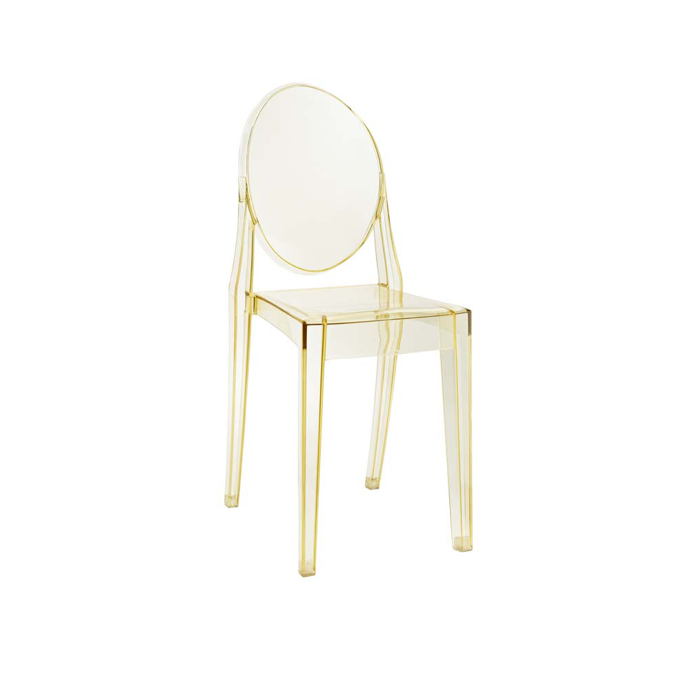 victoria ghost chair gold  event trade show furniture