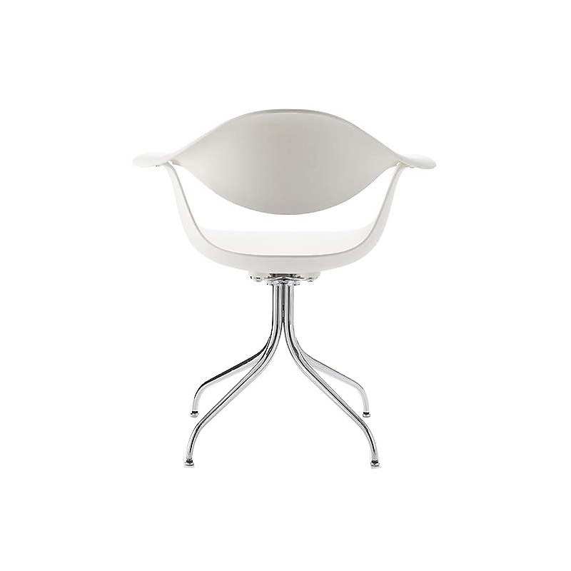 George Nelson Swag Leg Chair White | Event Tradeshow Furniture Rental
