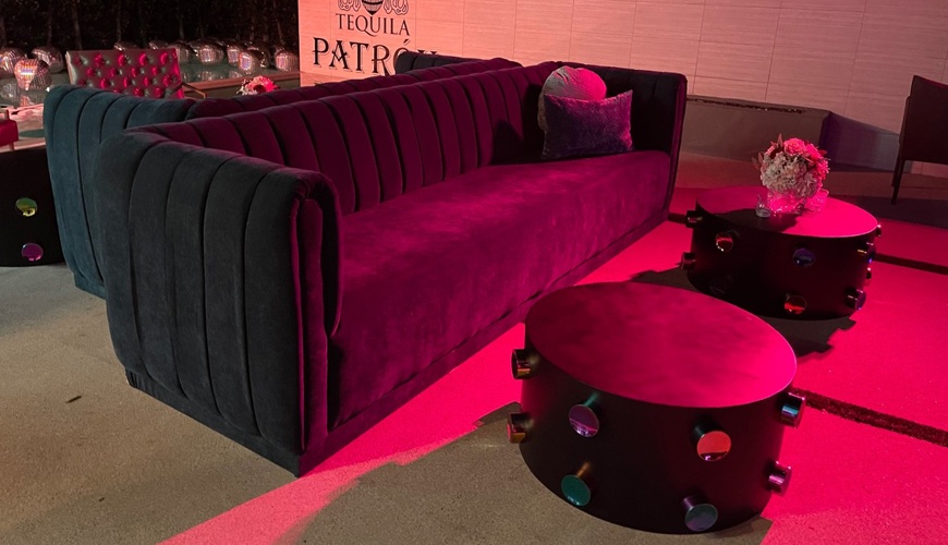 Doja-Cat-Grammy-Party-2021-furniture-rental-3