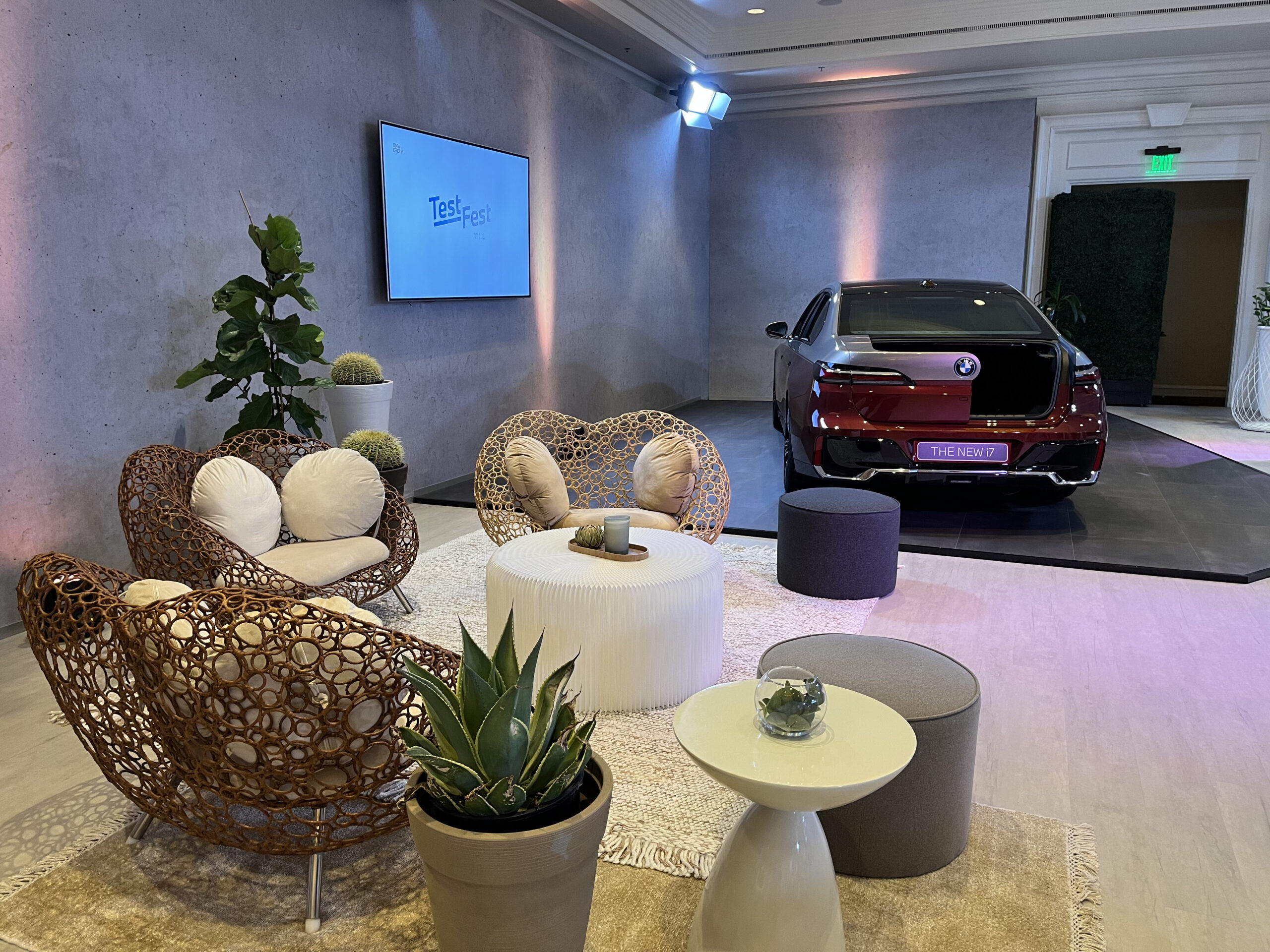 BMW- Twstfest 2022 formdecor furniture rental 4