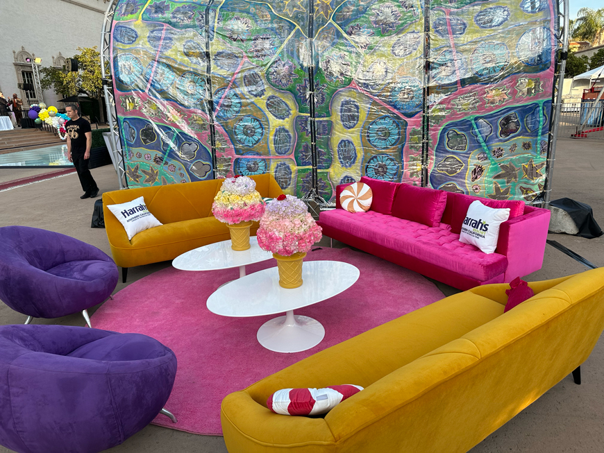 Bloom Bash 2023 – Art Alive furniture rental 2